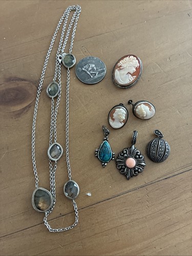 Vintage silver jewlery lot - vintage,