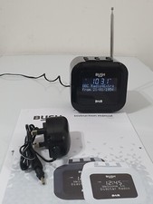 BUSH 506-7189 BLACK DAB ALARM CLOCK RADIO