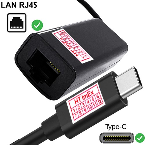 Black usb rj45 lan - black,
