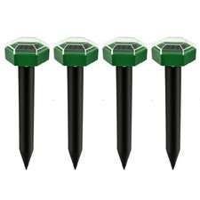 4Pcs Solar Mole Repellent