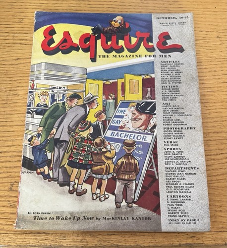 Esquire magazine october 1945 - october,