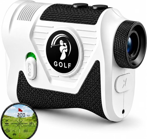 Golf range finder with - golf,