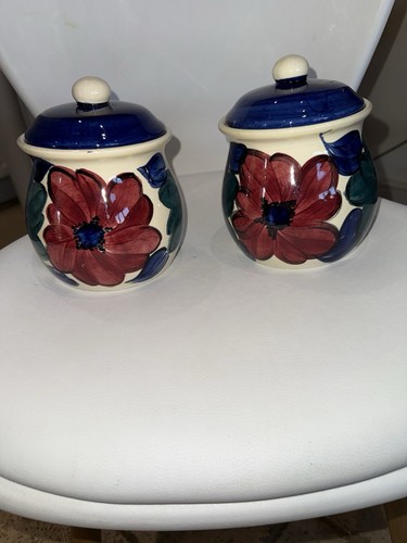 Siltone hand painted lidded - siltone,