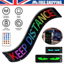 Programmable led car - car, display
