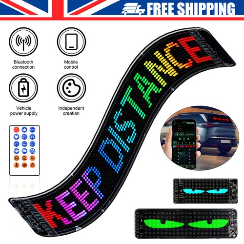 Programmable led car display - programmable,