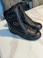Nitro Racing Road Star Motorcycle Unisex Boots Size 10