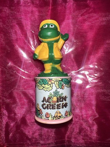 Vintage acorn green flipper - acorn,