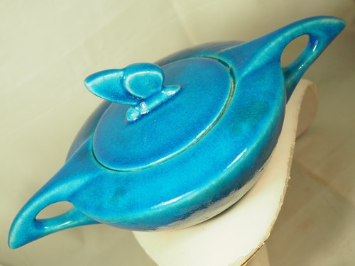 Art nouveau sugar bowl sign - bowl,