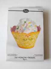 Sizzix Bigz L Die Cupcake Holder, Decorative 658008 Party Discontinued Rare