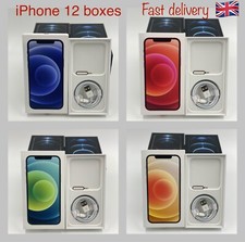 Orignal Box for Apple iPhone 12 Empty Box only with Charging cable Black,Purple,