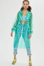Topshop Neon Green Clear Rain