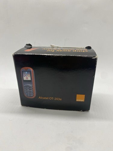 Alcatel 203e grey and - grey, red