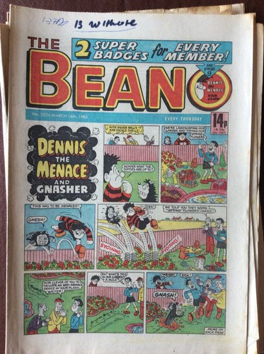 Box the beano comic - comic, no