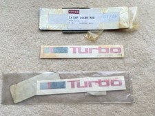 NOS Genuine Pair of Austin Rover MG Metro TURBO Front Wing Decals DAF 10185 RXE