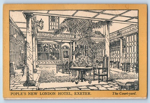 Devon england postcard - devon,