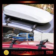 Roof Bars & White Roof Box