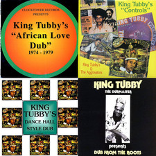 King Tubby Vinyl Lot of 4 LPs