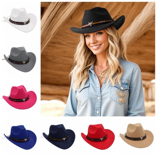 Adult texan cowgirl cowboy hat - adult,