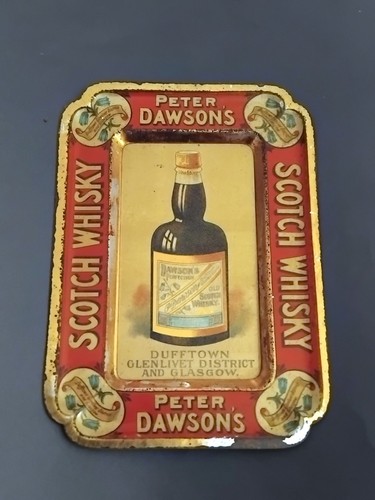 Peter dawson sheet ashtray - dawson's,