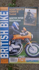 British Bike magazine May 1994 francis barnett, Laverda SFC, Norton inter, TR6P