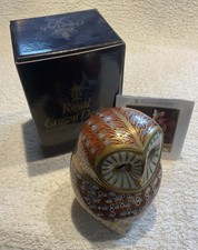 Royal Crown Derby Paperweight