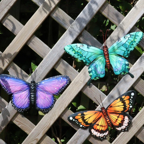 Set butterflies wall art - 3,