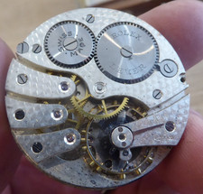VINTAGE GENTS ROLEX POCKET WATCH MOVEMENT , WORKING