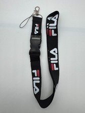 Fila Lanyard Black  ID Hold