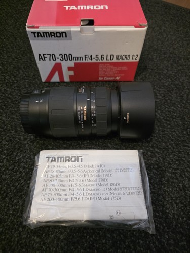 Tamron af70 300mm - f/4-5.6, ld