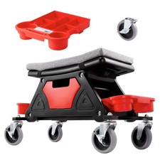 Mechanic Creeper Mobile Work Chair Workshop Garage Stool Repair Trolley Seat