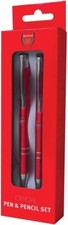 Arsenal Pen & Pencil Set - Football Club gift Stationery Set Official License