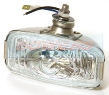 12V POLISHED STAINLESS STEEL CHROME REVERSE LAMP LIGHT CLASSIC CAR MINI