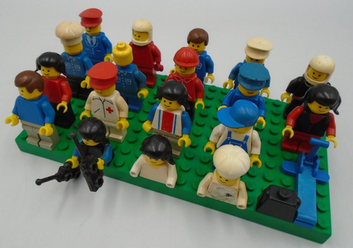 Vintage lego mini figures - x,
