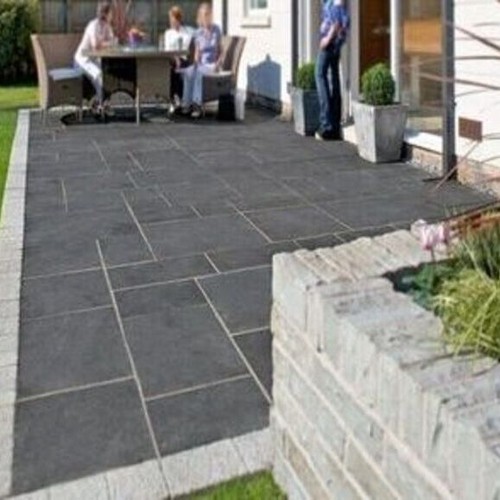 Kota black indian limestone - indian,