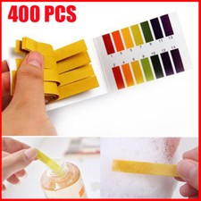 400 x STRIPS PH 1-14 LITMUS PAPER TEST KIT ACID URINE AU FOOD SALIVA SOIL WATER
