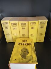 Wisden Cricketers Almanack X7 1980s + 2007 Shane Warne Ashes John Player Cards