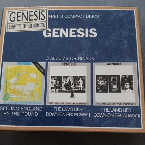 Genesis cd album - 💿, box