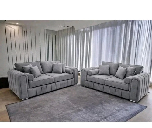 Luxury velvet fabric sofa - velvet,