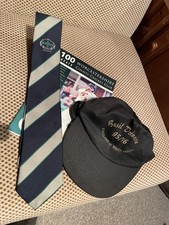 Basil D’Oliveira Items,25 Year Testimonial Tie , Rare South Africa Cap + Worc Bk