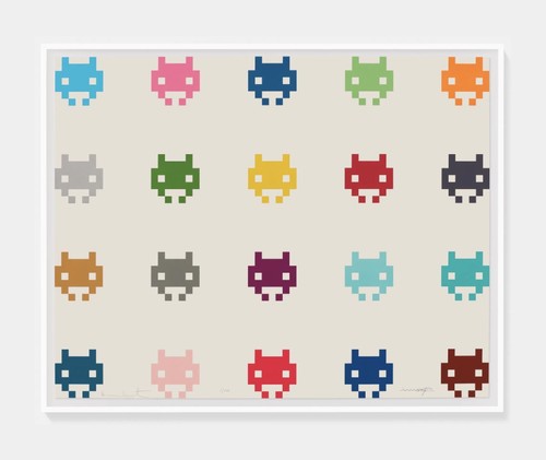 Damien hirst invader - hirst,,