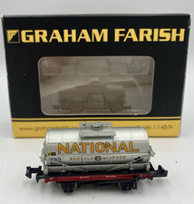 GRAHAM FARISH 14 Ton Tank Wagon - National Benzole.  N Gauge 373-650A New in Box