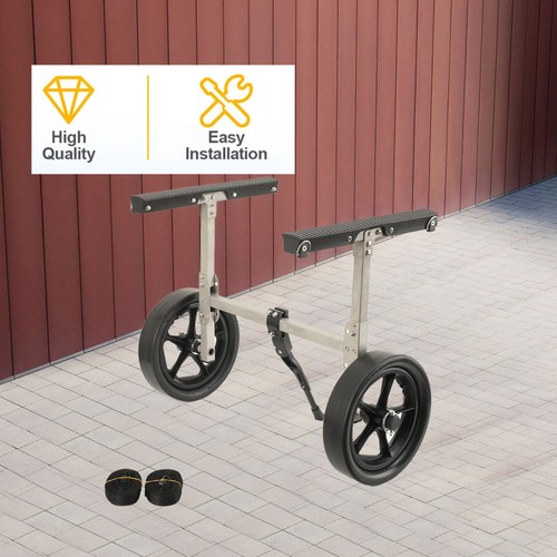 Canoe cart with air tires - air,