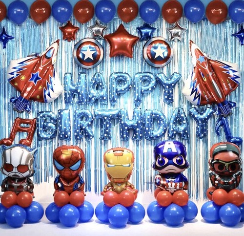 Super hero balloons - super,