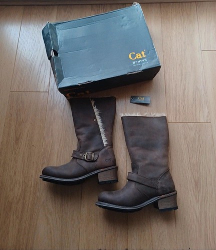 Caterpillar boots mid - boots, calf