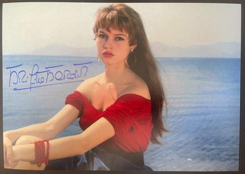 Brigitte bardot signed - brigitte,