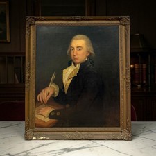 FINE 18th Century antique oil