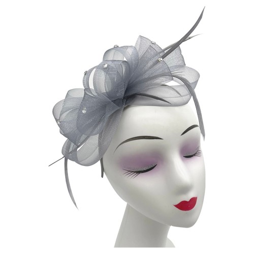 Women diamante mesh bow - women's,