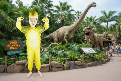 Bodysocks kids full dinosaur - kids,