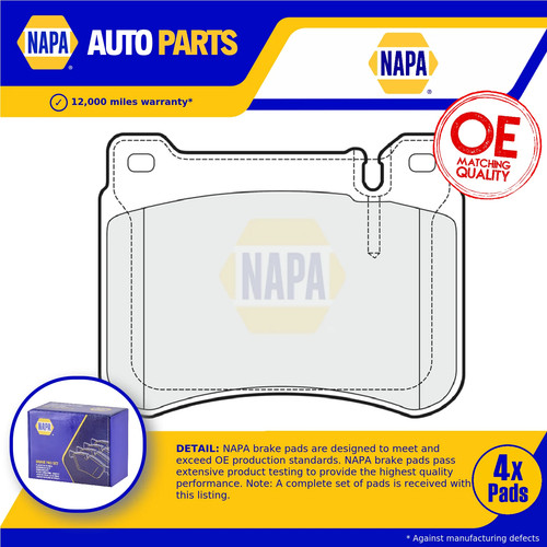 Brake pads set fits - set, mercedes