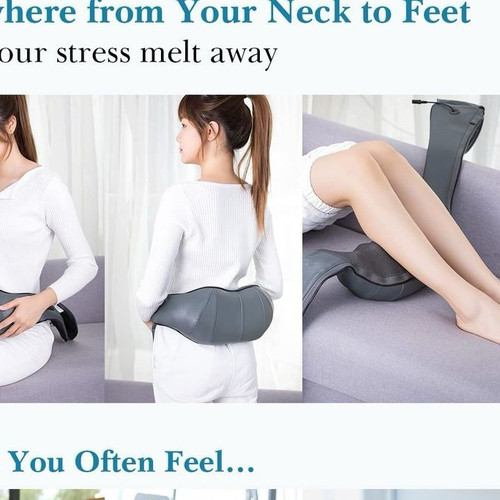 Shiatsu neck and - shiatsu, massager
